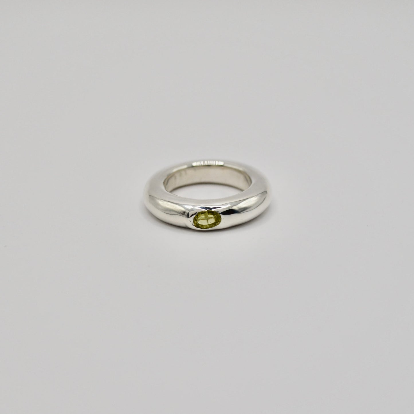 Donut Ring with Sapphire