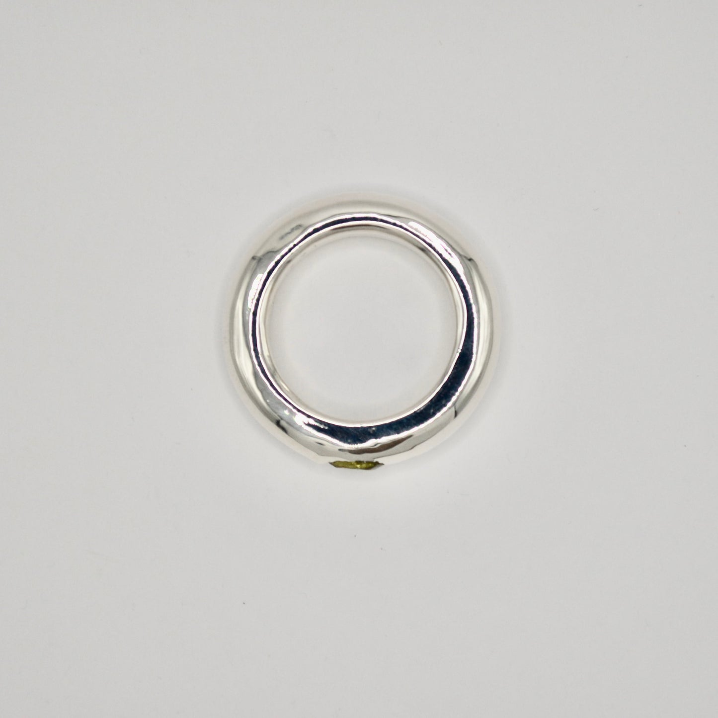 Donut Ring with Sapphire