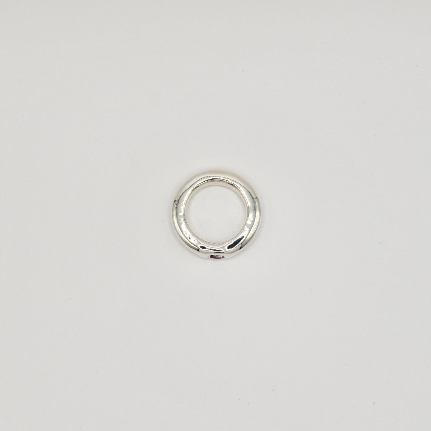 Donut Ring with Sapphire